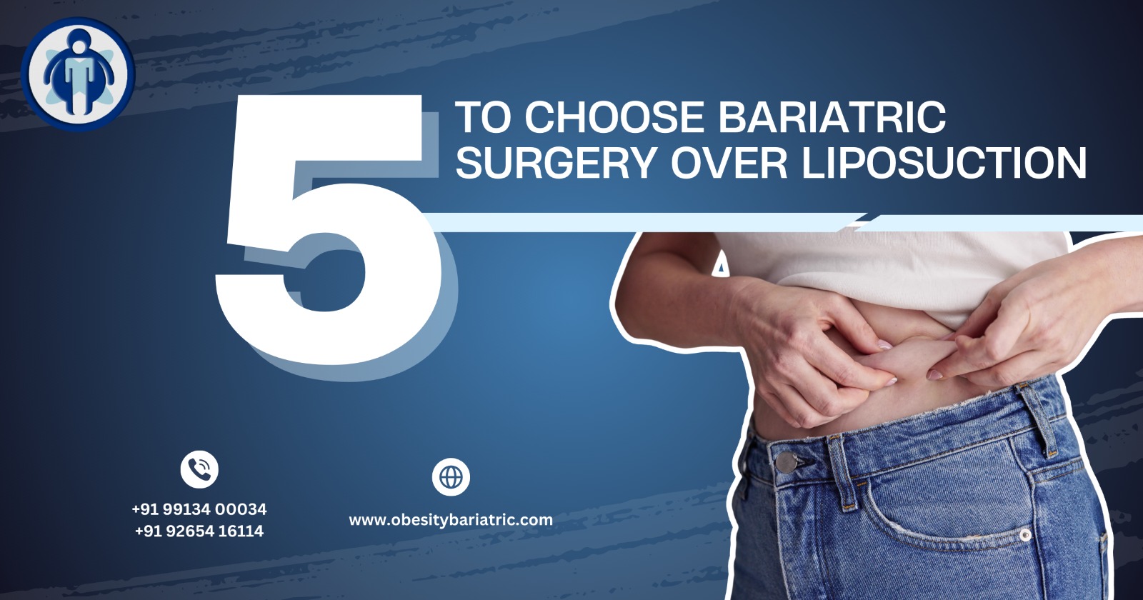 5 Reasons to Choose Bariatric Surgery over Liposuction